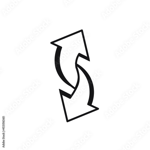 recycle Arrow symbol vector