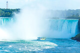 Niagara falls in summer, Ontario, Canada