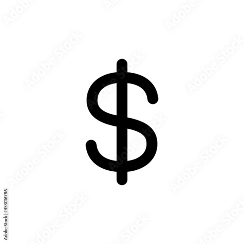 通貨記号　ドル　ベクターイラスト