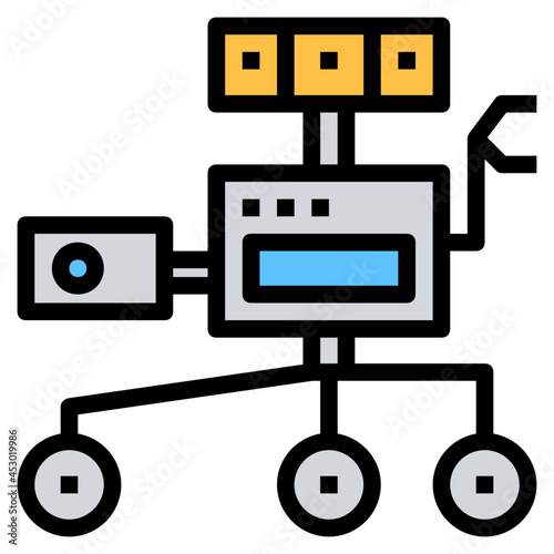 surveyor line icon