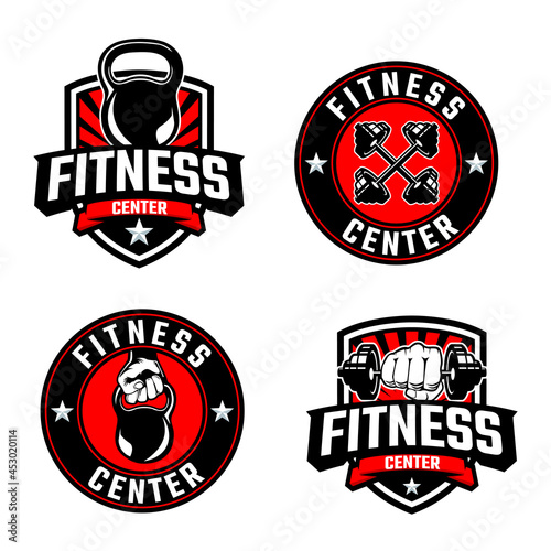 Fitness logo template
