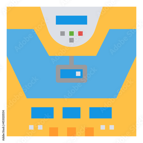 flight simulator flat icon