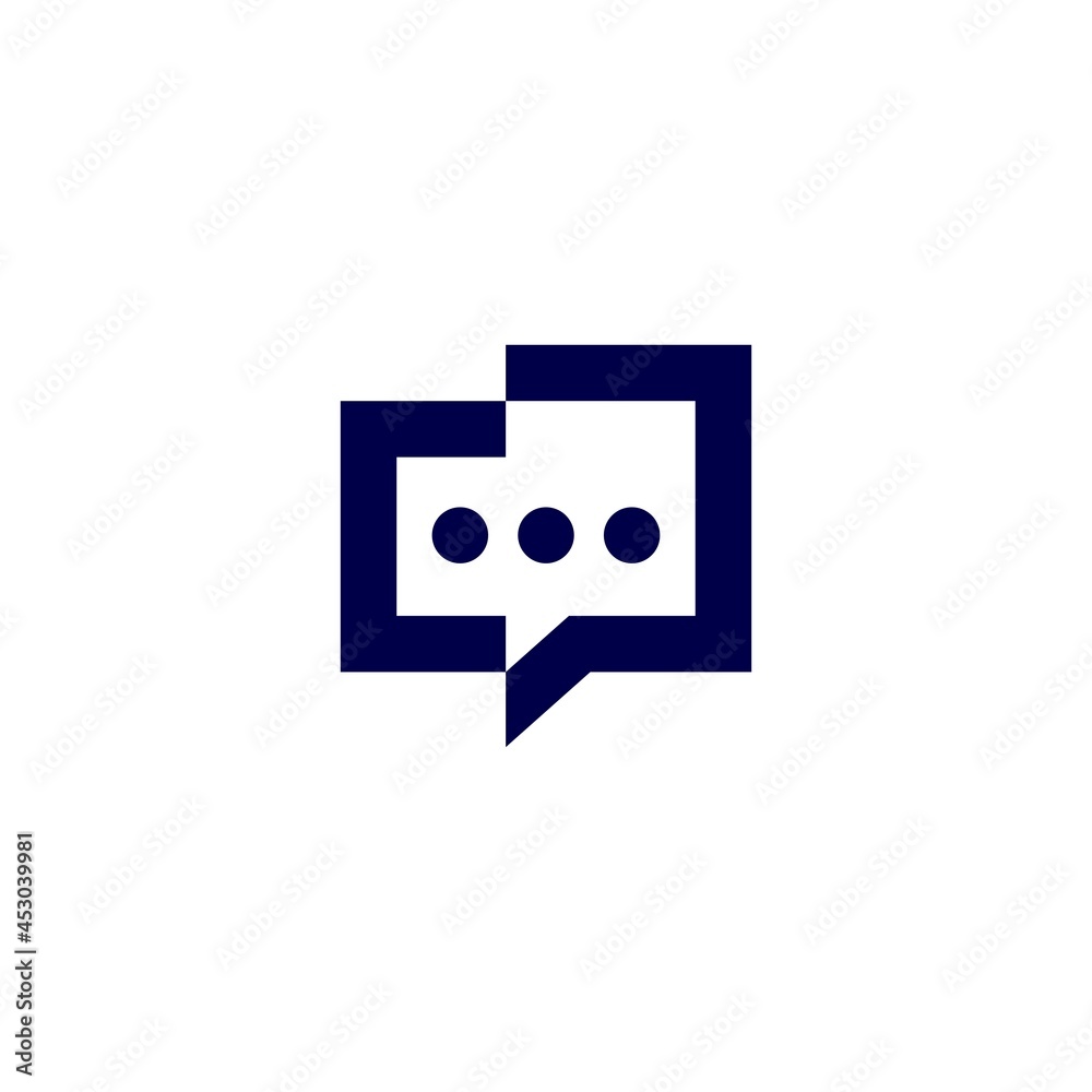 people talk chat bubble communication conference logo vector icon illustration people talk chat bubble communication conference logo vector icon illustration