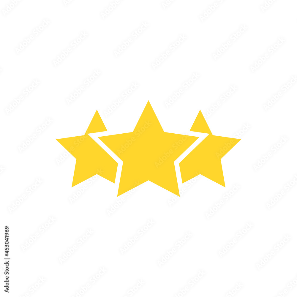 Valid Seal icon. three stars award. Isolated on white. gold medal, sticker icon. best quality. Valid Seal icon. three stars award. Isolated on white. gold medal, sticker icon. best quality.