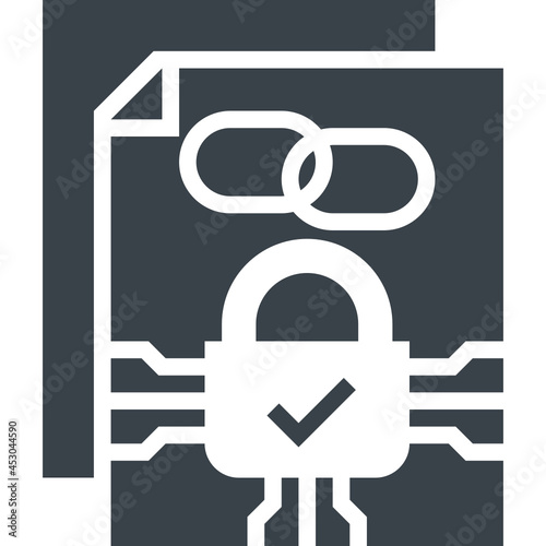 smart glyph style icon