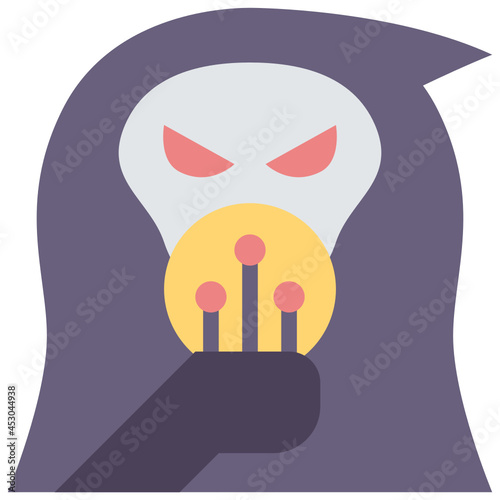 scam flat style icon