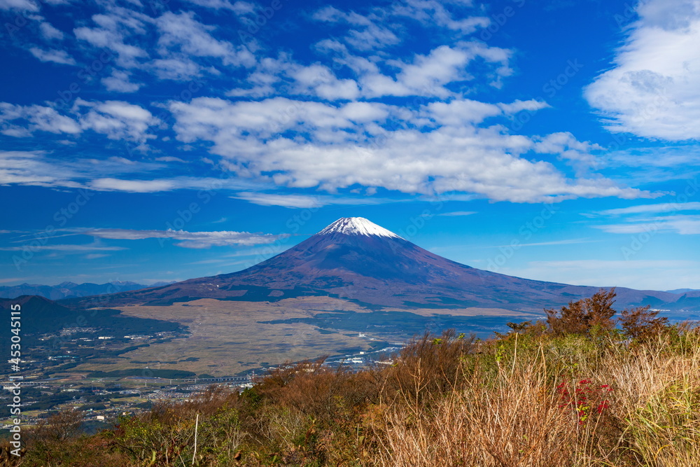 箱根スカイラインから眺める富士山　静岡県御殿場市にて