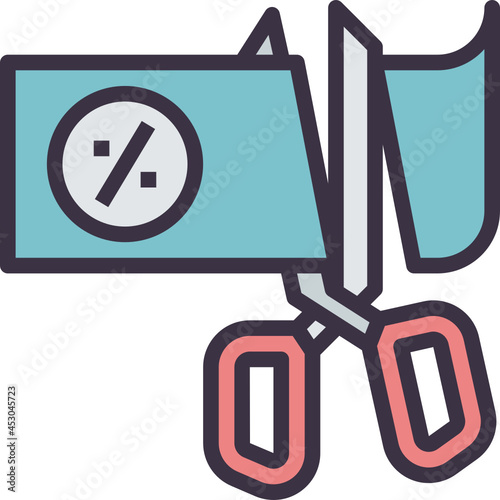 reduce outline style icon