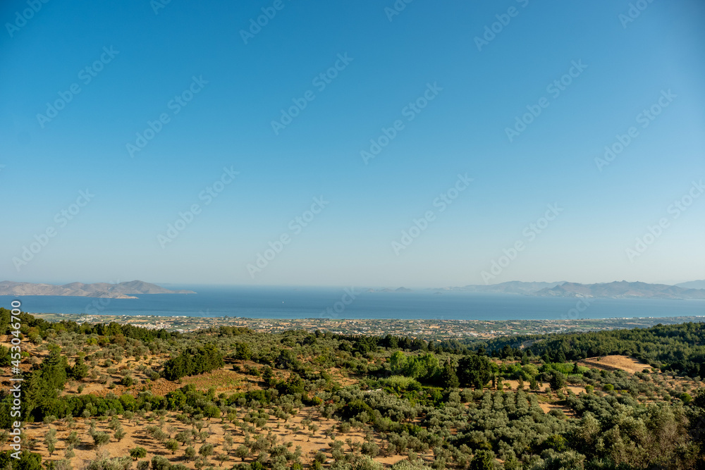 View towards Zipari on Kos