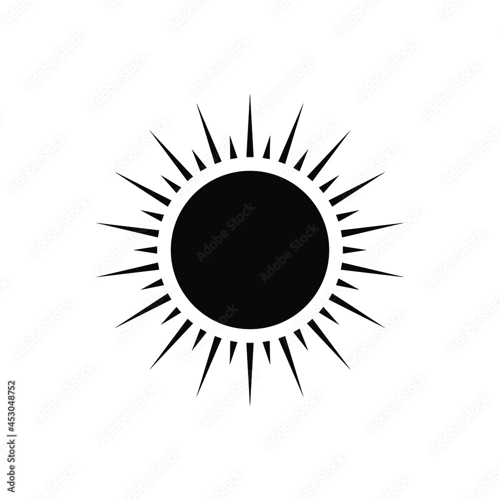 Sun vector icon. Summer illustration sign collection. Heat symbol or logo. Sun vector icon. Summer illustration sign collection. Heat symbol or logo.