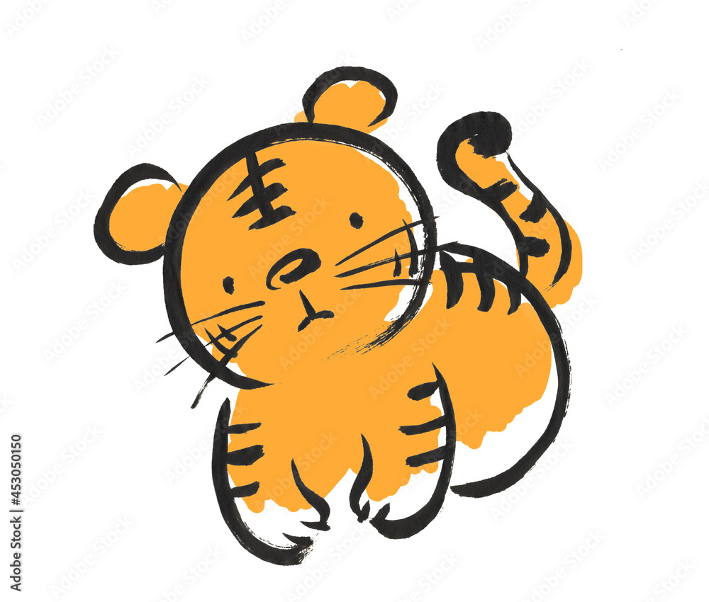 寅 虎 とら年年賀状イラスト Stock Illustration Adobe Stock 寅 虎 とら年年賀状イラスト Stock Illustration Adobe Stock