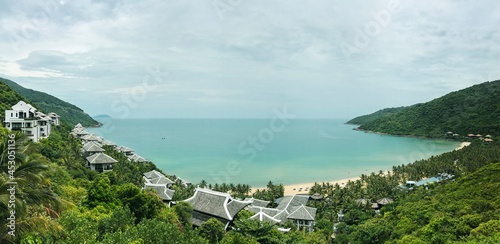 Foto Intercontinental Peninsula Resort Da Nang, Vietnam - July 8, 2018: View of the a