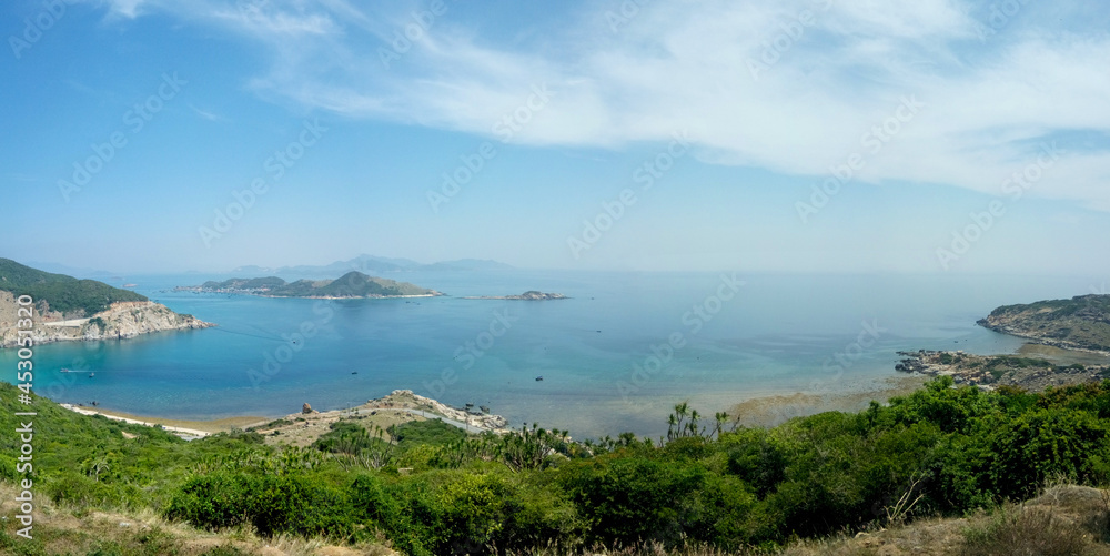 Binh Hung sea and island, a beautiful beach in Vietnam