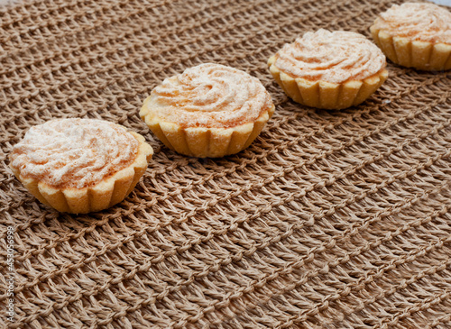 Traditional South African Hertzog cookie  photo