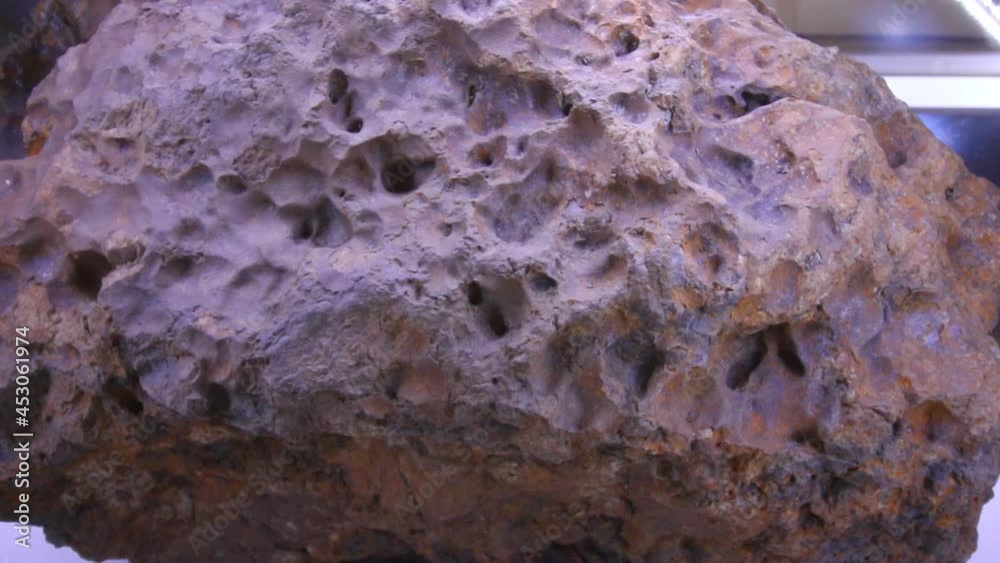 meteorite in chelyabinsk texture close meteorite in chelyabinsk texture close