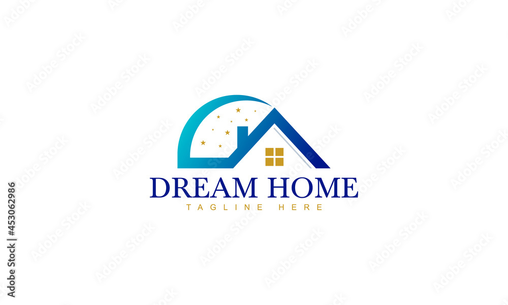 Dream Home Logo Vector Template