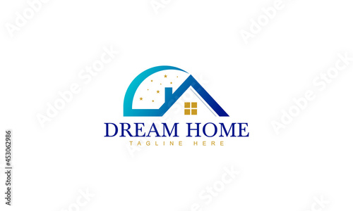 Dream Home Logo Vector Template
