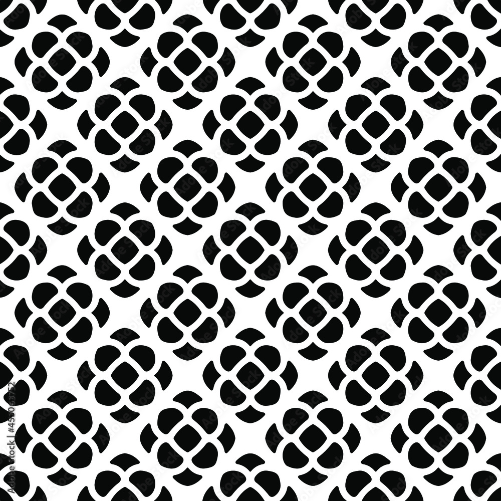  Retro ornamental seamless pattern. Flourished ornate background. Luxury elegant ornament. Vintage element. Template for design. Vector illustration