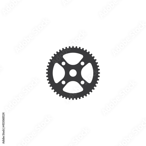 Bicycle cogwheel illustration