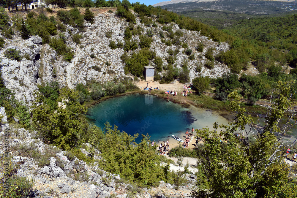 The source of the river Cetina!