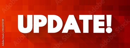 Update text, technology concept background