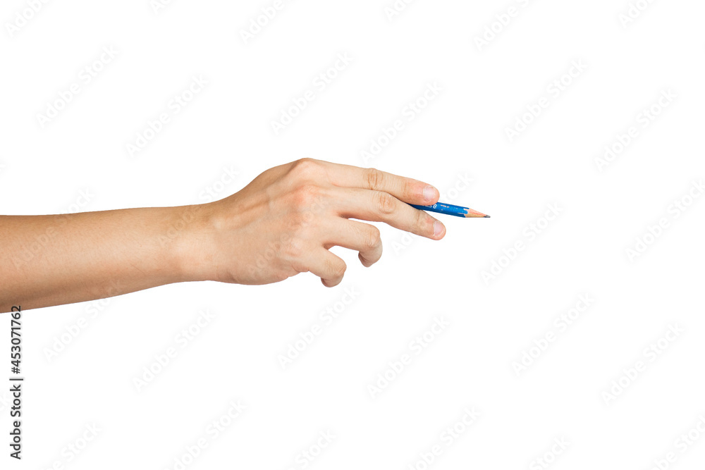 Close up of sketching hand ruler isolated with white background. Drawing hand gesture. Close up of sketching hand ruler isolated with white background. Drawing hand gesture.