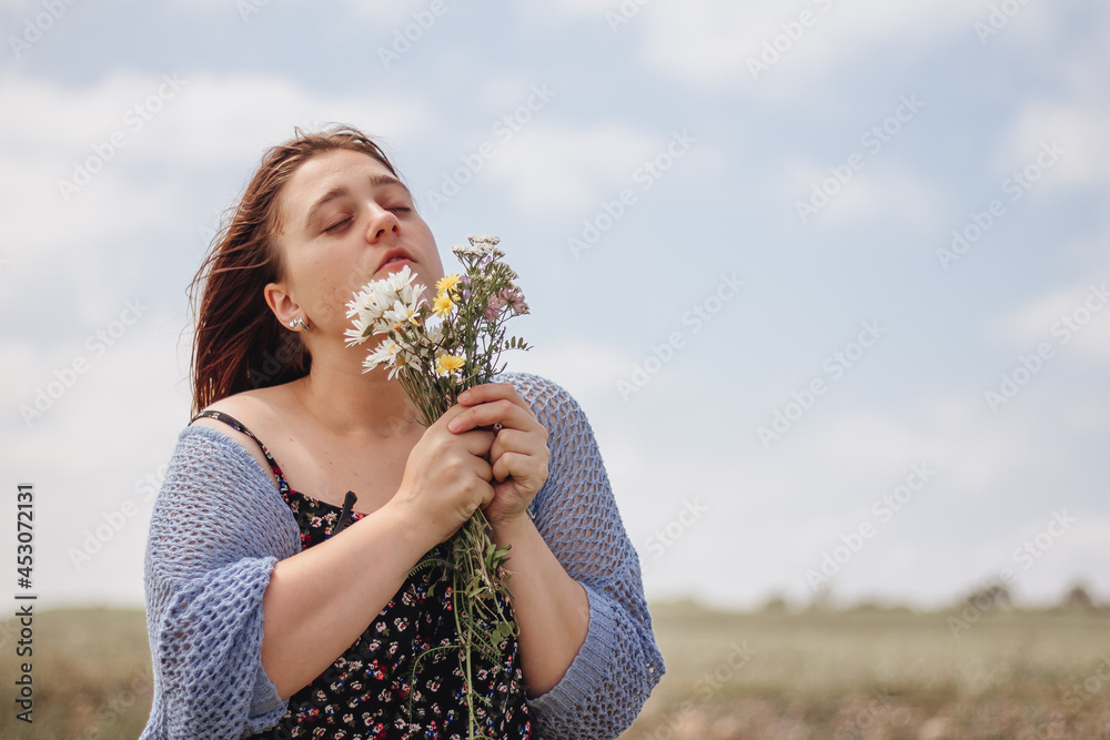Teen in a fields Teen in a fields