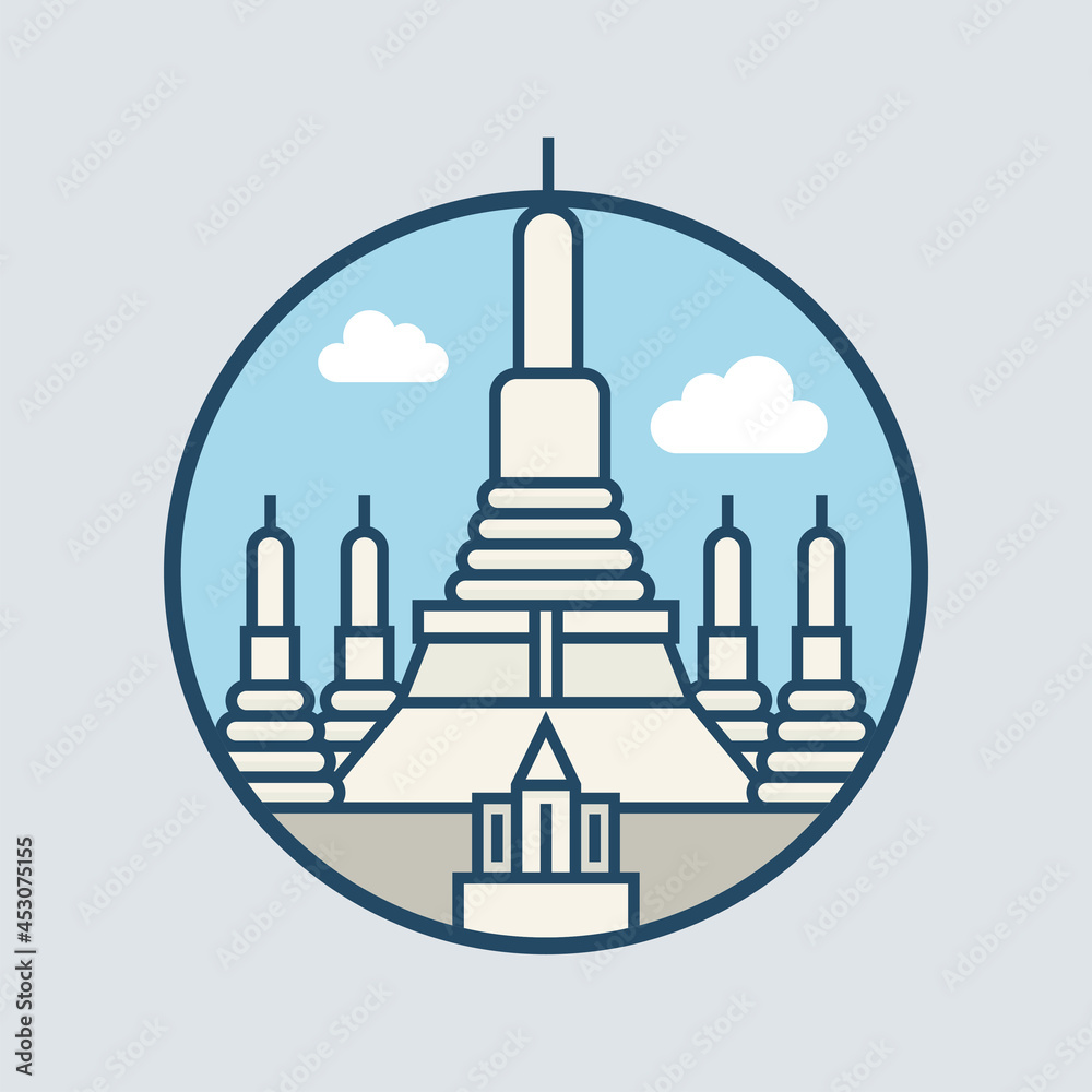 World famous building - Thailand