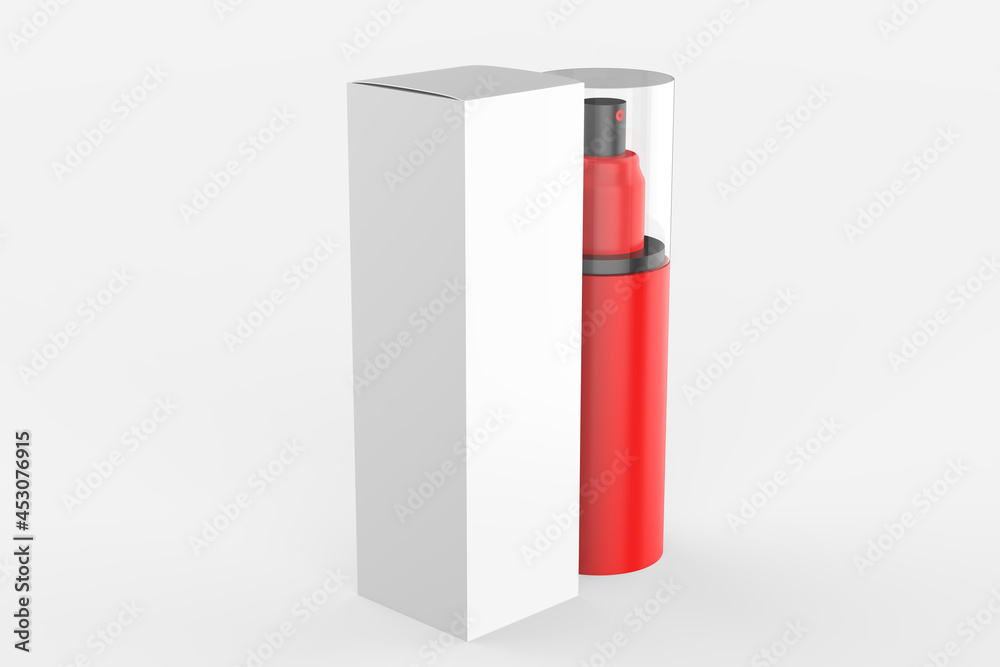 blank spray bottles for Mock up, cosmetic package. template for advertising, cosmetic products or household. 3d illustration blank spray bottles for Mock up, cosmetic package. template for advertising, cosmetic products or household. 3d illustration