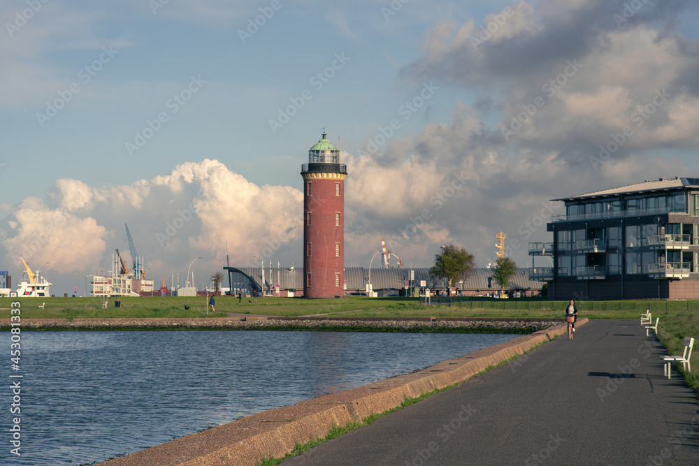 Nordsee Nordsea Germany Cuxhaven Lighthouse 
