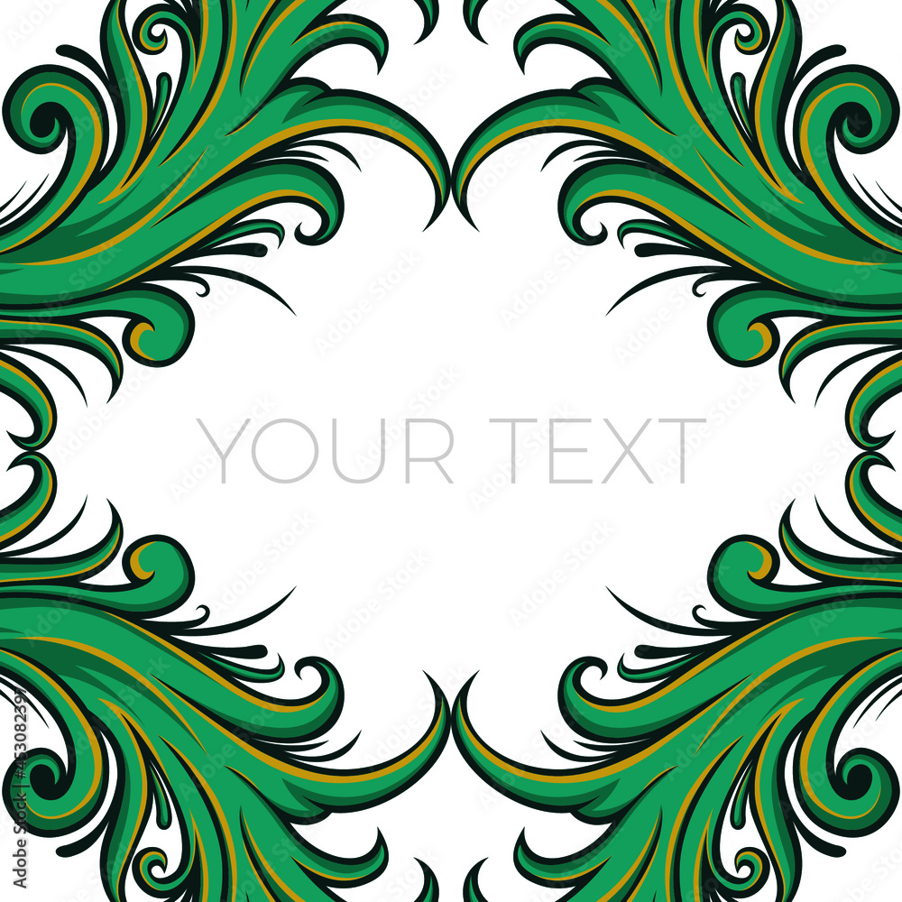 Fototapeta premium Floral Background