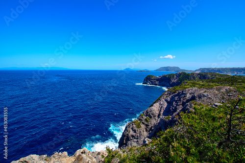 view of the coast of the region sea © worm_ flag