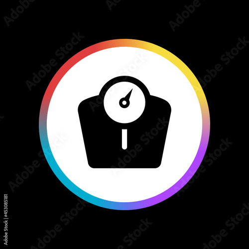 Weight Scale - Sticker