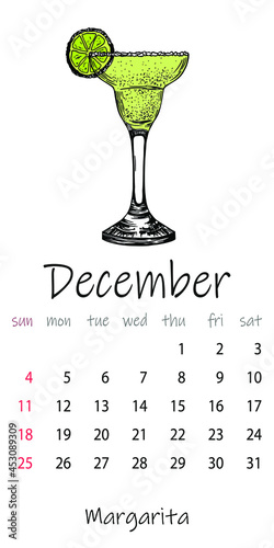 Wall calendar. 2022 Yearly Planner with November. Good organizer and schedule. Stock vector illustration.