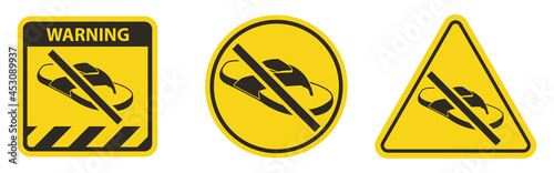 Do not No Open Toed Shoes