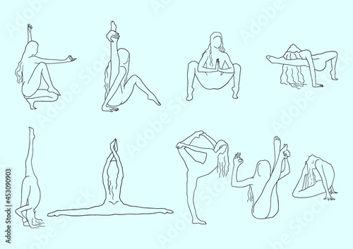 yoga pose yoga logo йога позы 