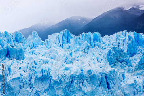 Giant Perito Moreno Glacier. El Calafate, Patagonia, Argentina.