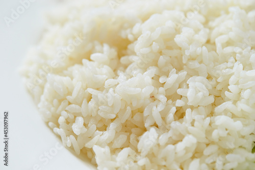 white rice in a bowl