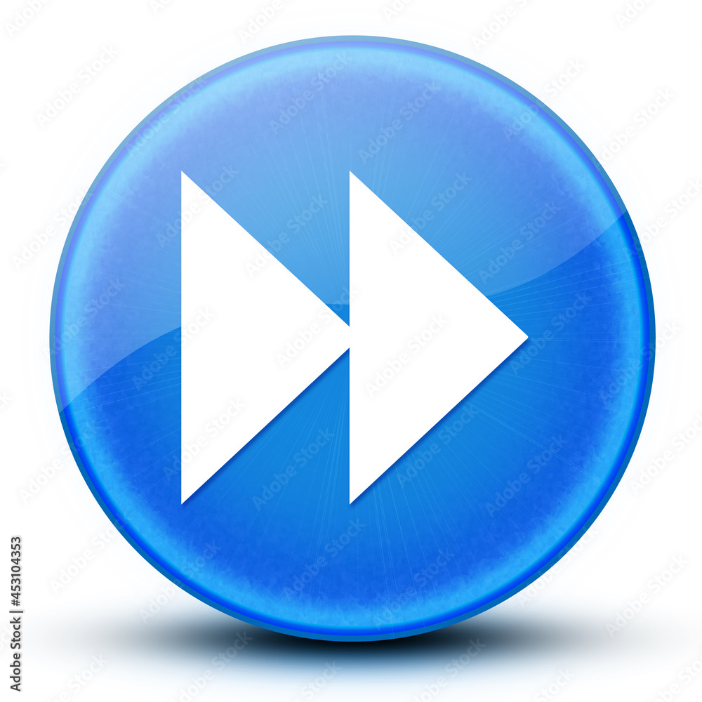 Jump forward eyeball glossy elegant blue round button abstract Jump forward eyeball glossy elegant blue round button abstract