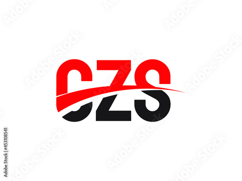 CZS Letter Initial Logo Design Vector Illustration photo