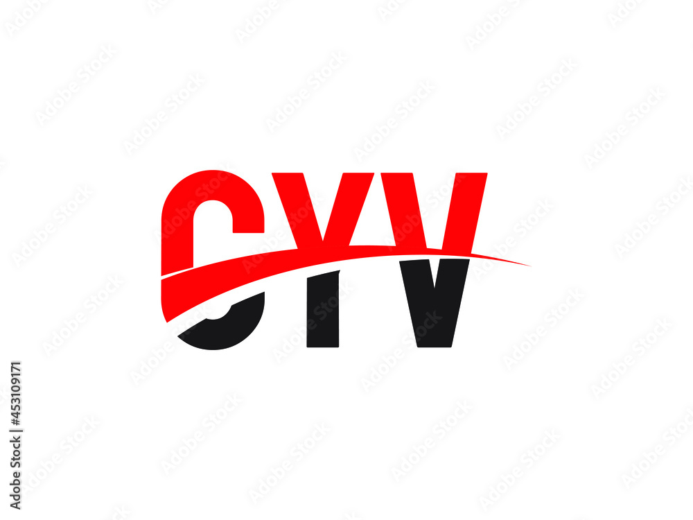 CYV Letter Initial Logo Design Vector Illustration CYV Letter Initial Logo Design Vector Illustration