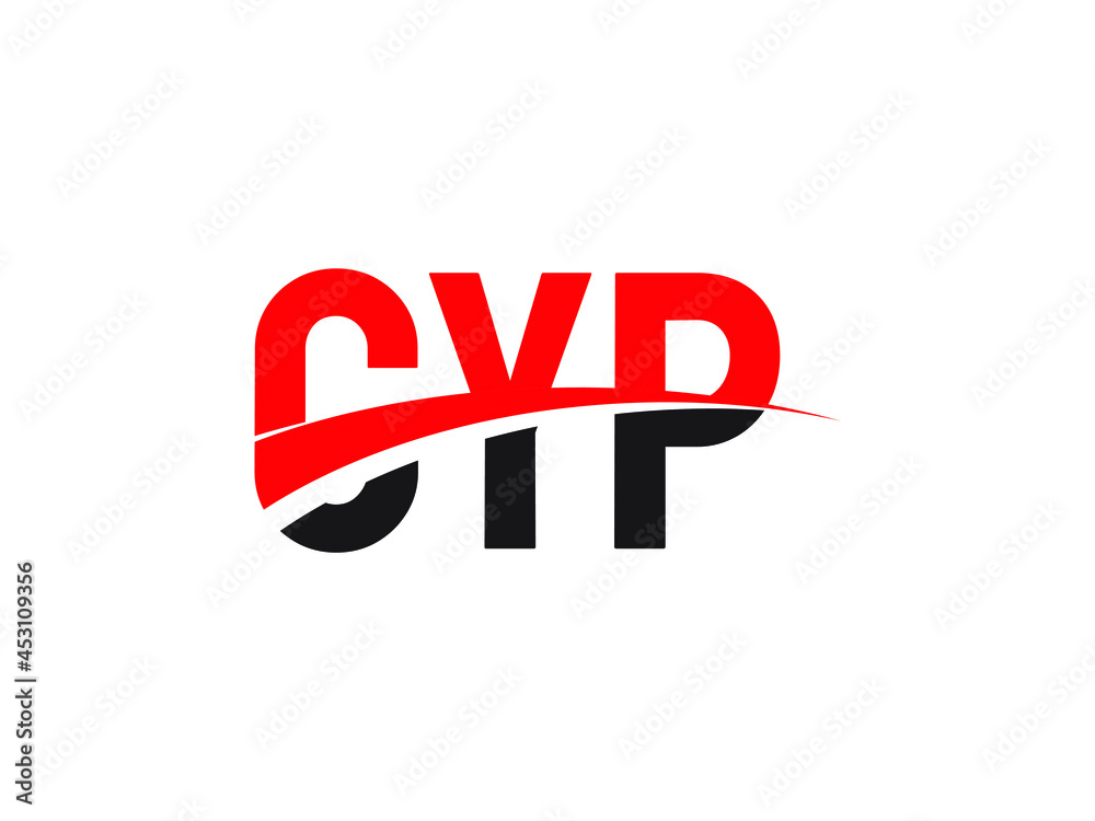 Obraz premium CYP Letter Initial Logo Design Vector Illustration