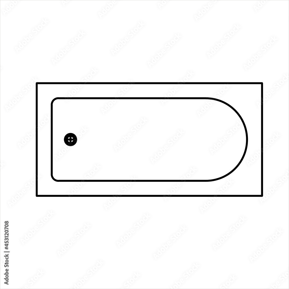 Vector sketch design of a water reservoir Vector sketch design of a water reservoir