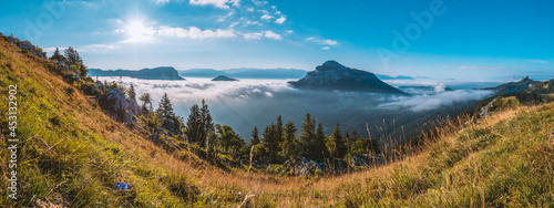 panorama au charmant som photo