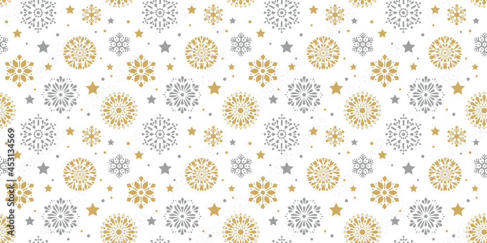 Christmas Pattern - Seamless Vector Background