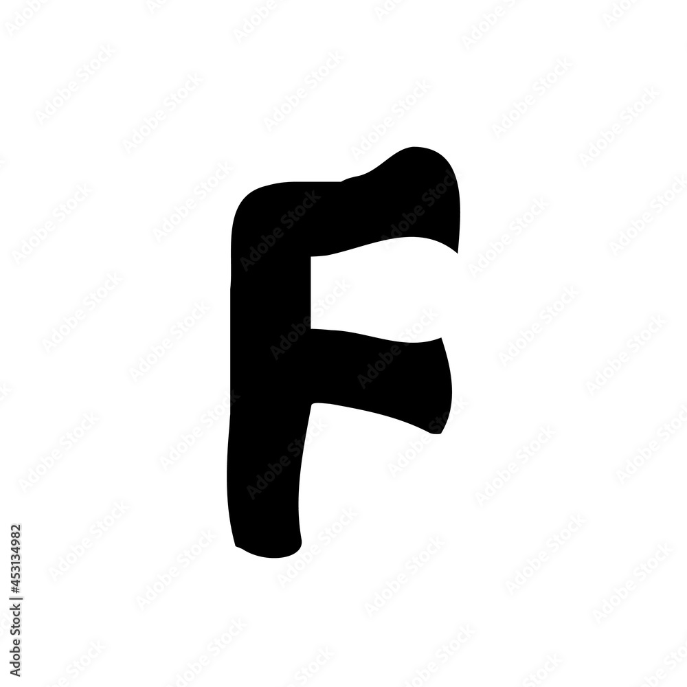 Abstract modern simple wrap logo design letter f Abstract modern simple wrap logo design letter f