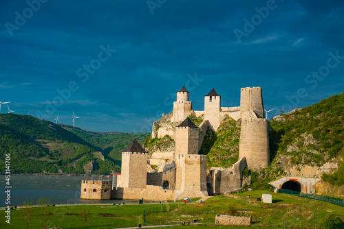 Golubac fortress in Serbia