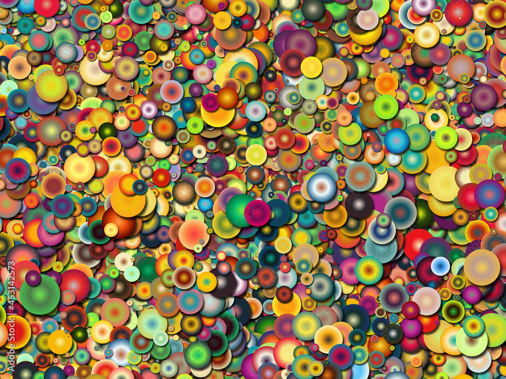 Vibrant Circle Background Vibrant Circle Background