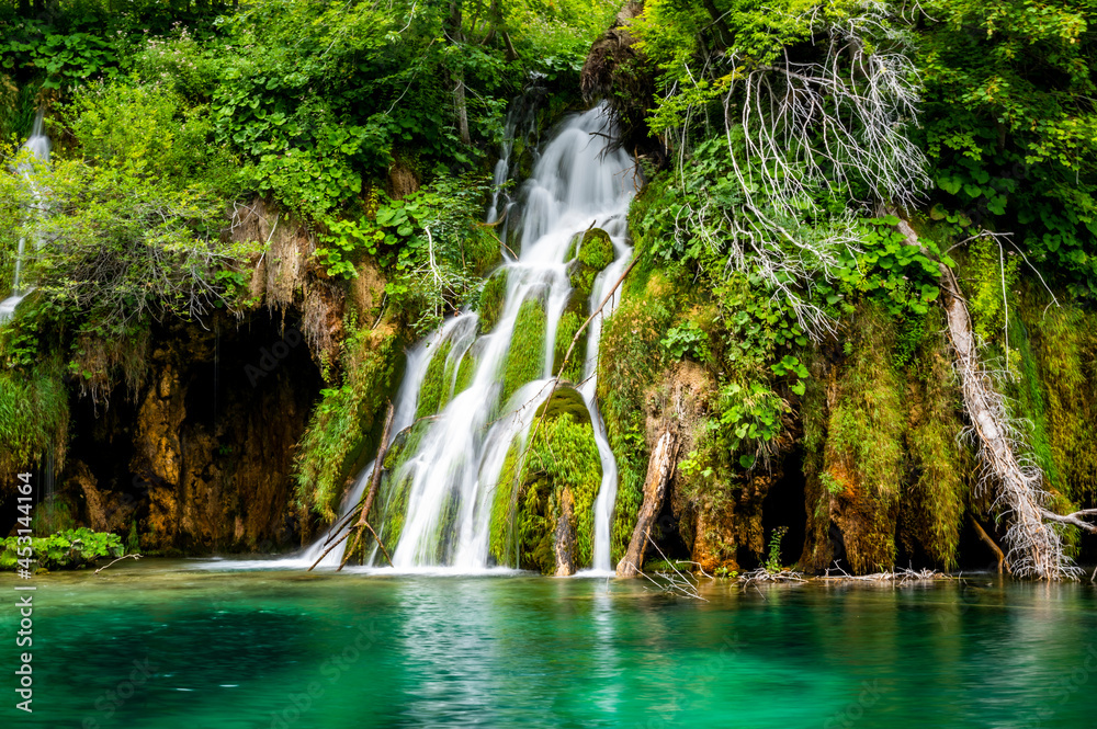 Naklejka premium Plitvice Lakes, Croatia