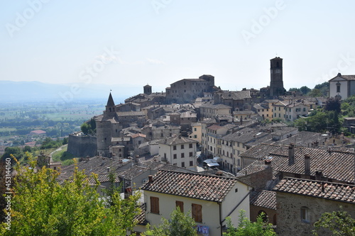 Antico borgo toscano di Anghiari in Valtiberina